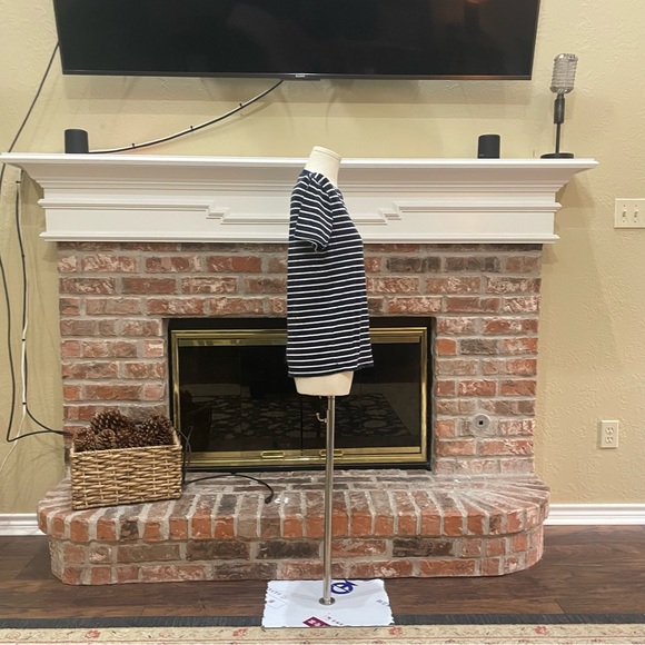 Hollister navy blue and white striped tee with logo / XS / Excellent condition - Picture 7 of 13